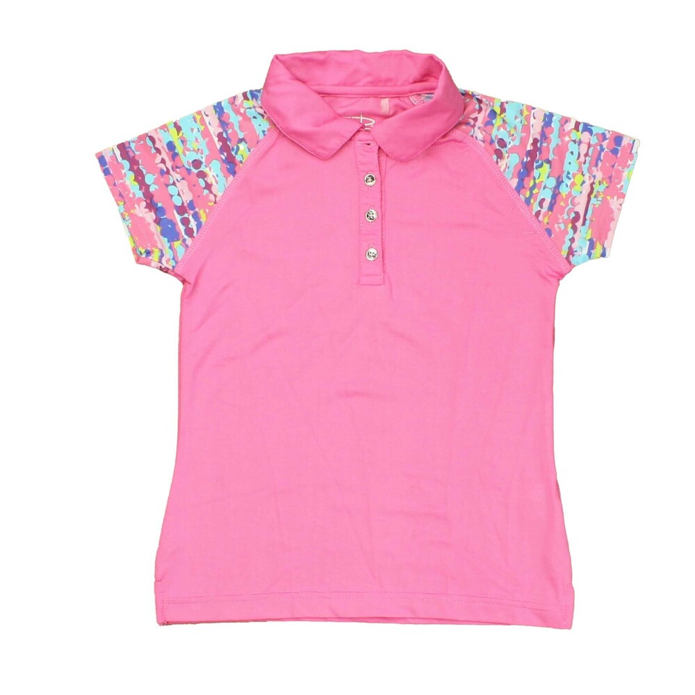 Garb Girls Pink Polo Shirt size: 3-4T